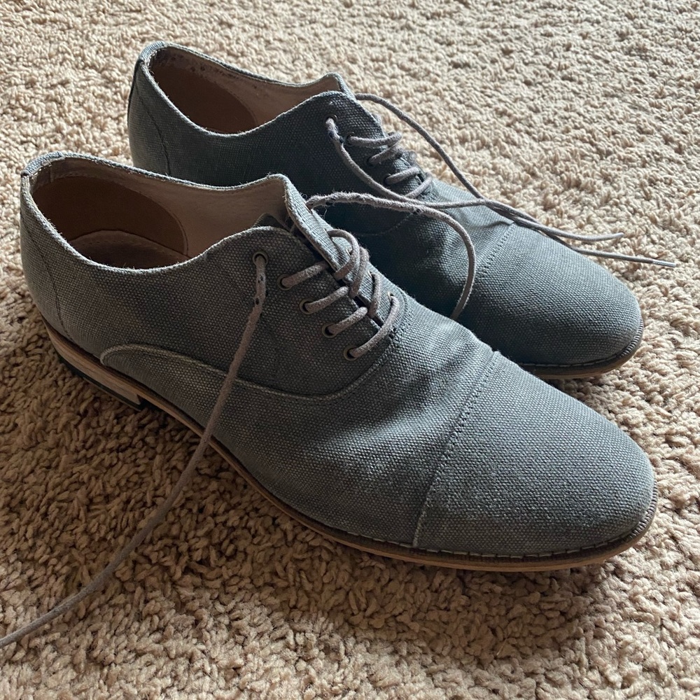 Aston Grey Collection Dress Shoes